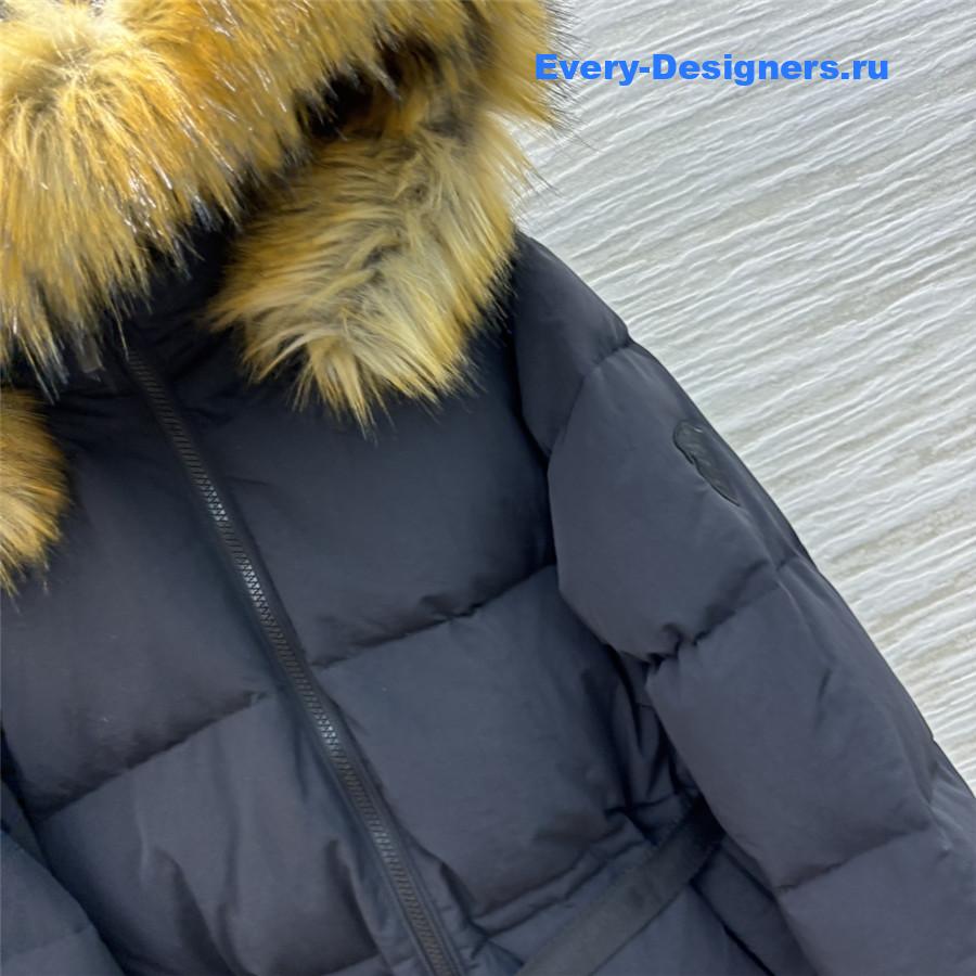 Bv*b*rry long h-line down jacket