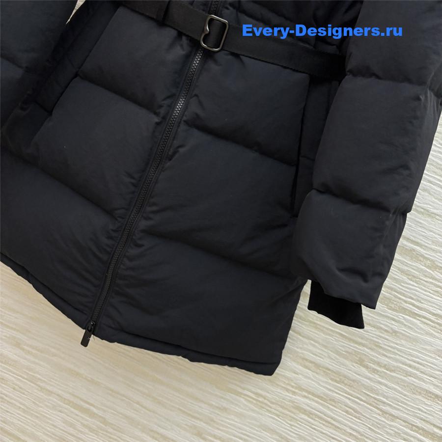 Bv*b*rry long h-line down jacket