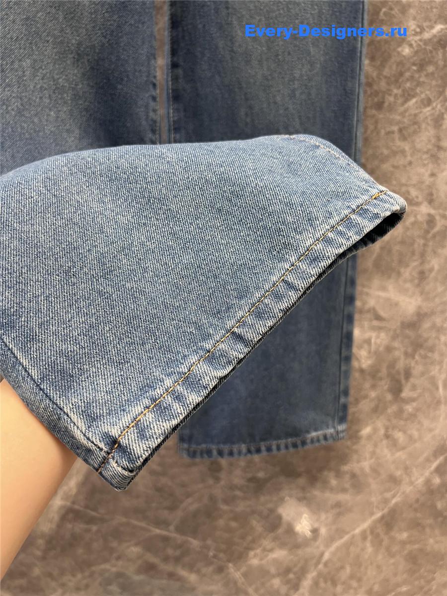 Ch**el 4-button straight trousers