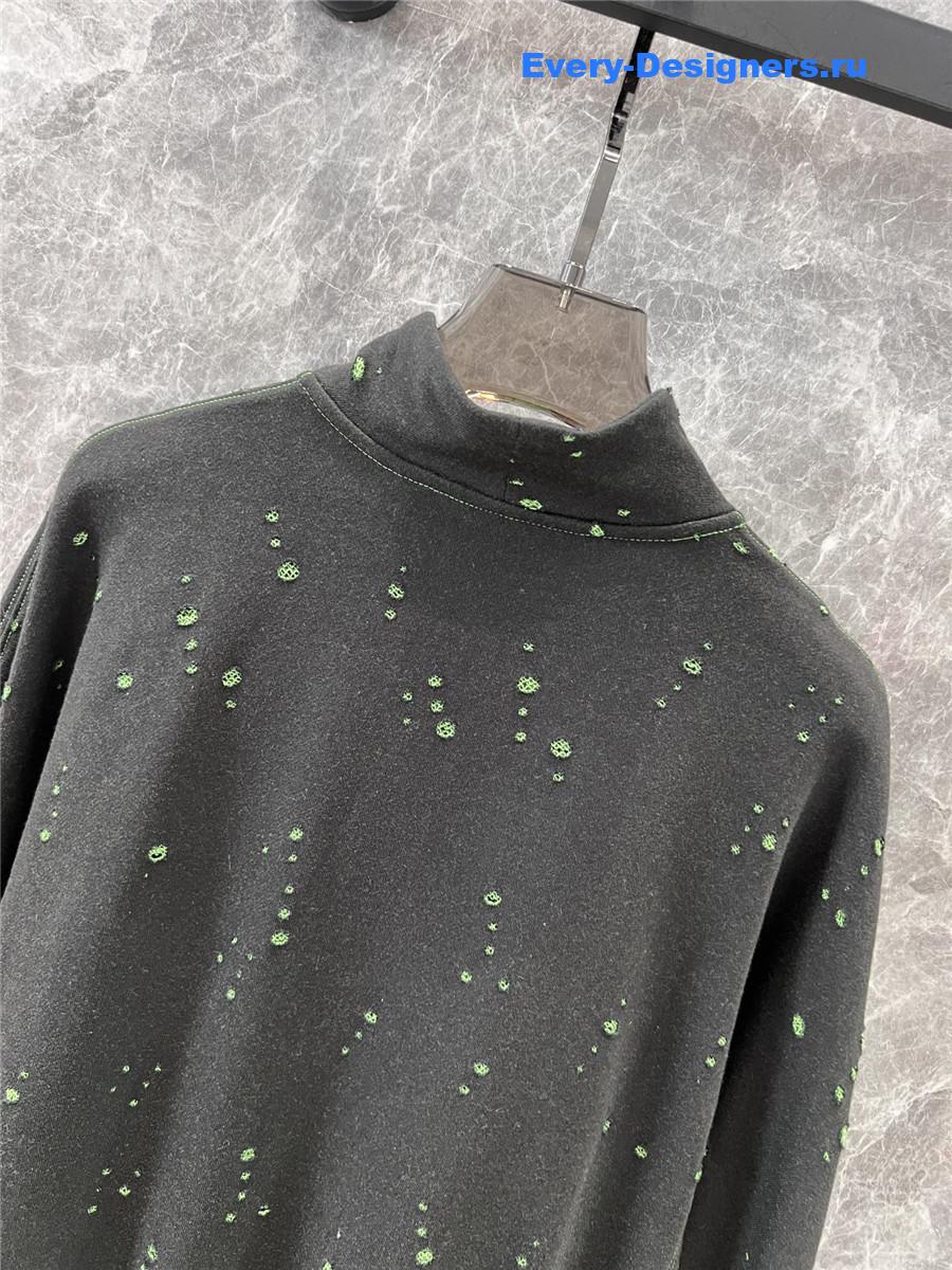 A1exa*der wang cropped half-zip sweatshirt