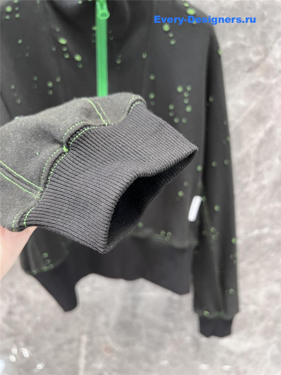 A1exa*der wang cropped half-zip sweatshirt