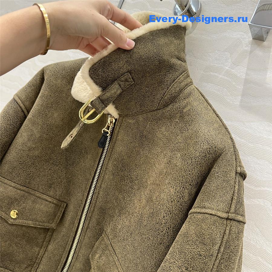 Ce1i*e shearling coat