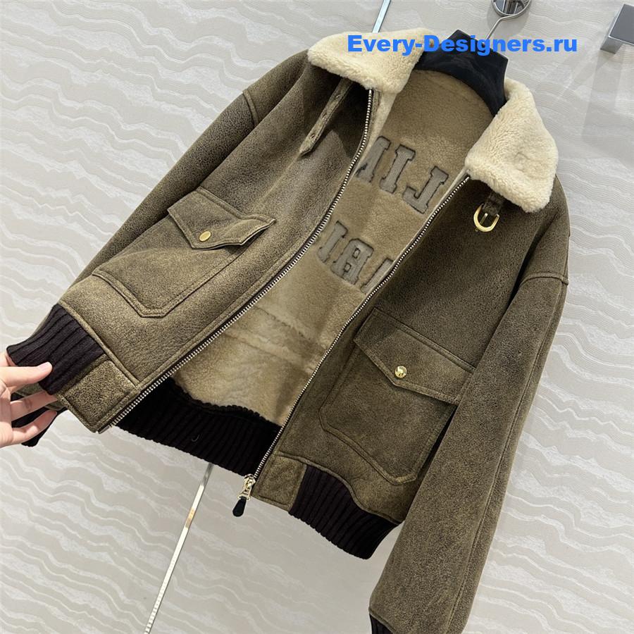 Ce1i*e shearling coat