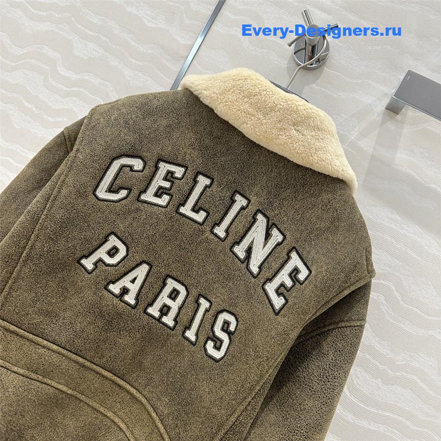 Ce1i*e shearling coat