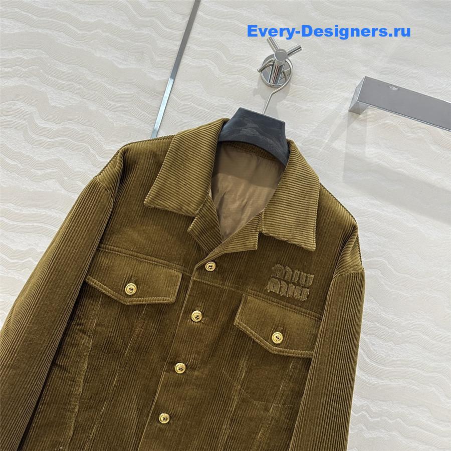 M1um1u corduroy jacket