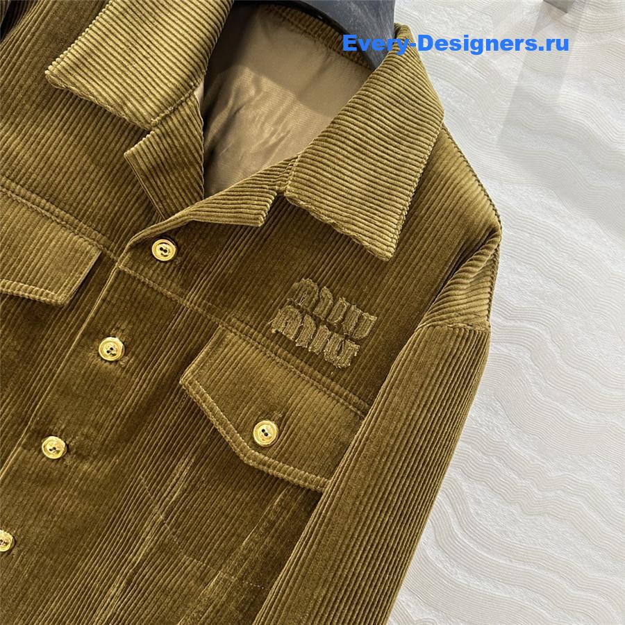 M1um1u corduroy jacket