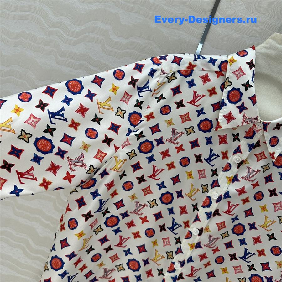 l0vis Vvtt0n lv silk shirt