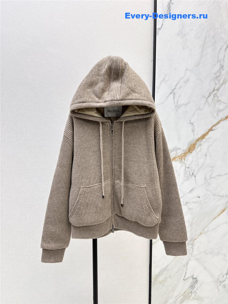 Vanitoo knitted quilted jacket