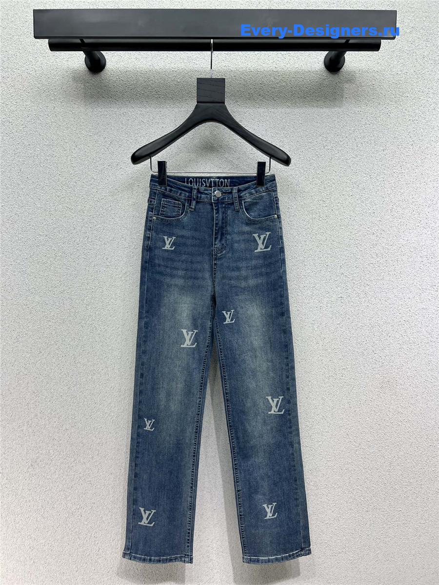 l0vis Vvtt0n lv denim straight trousers