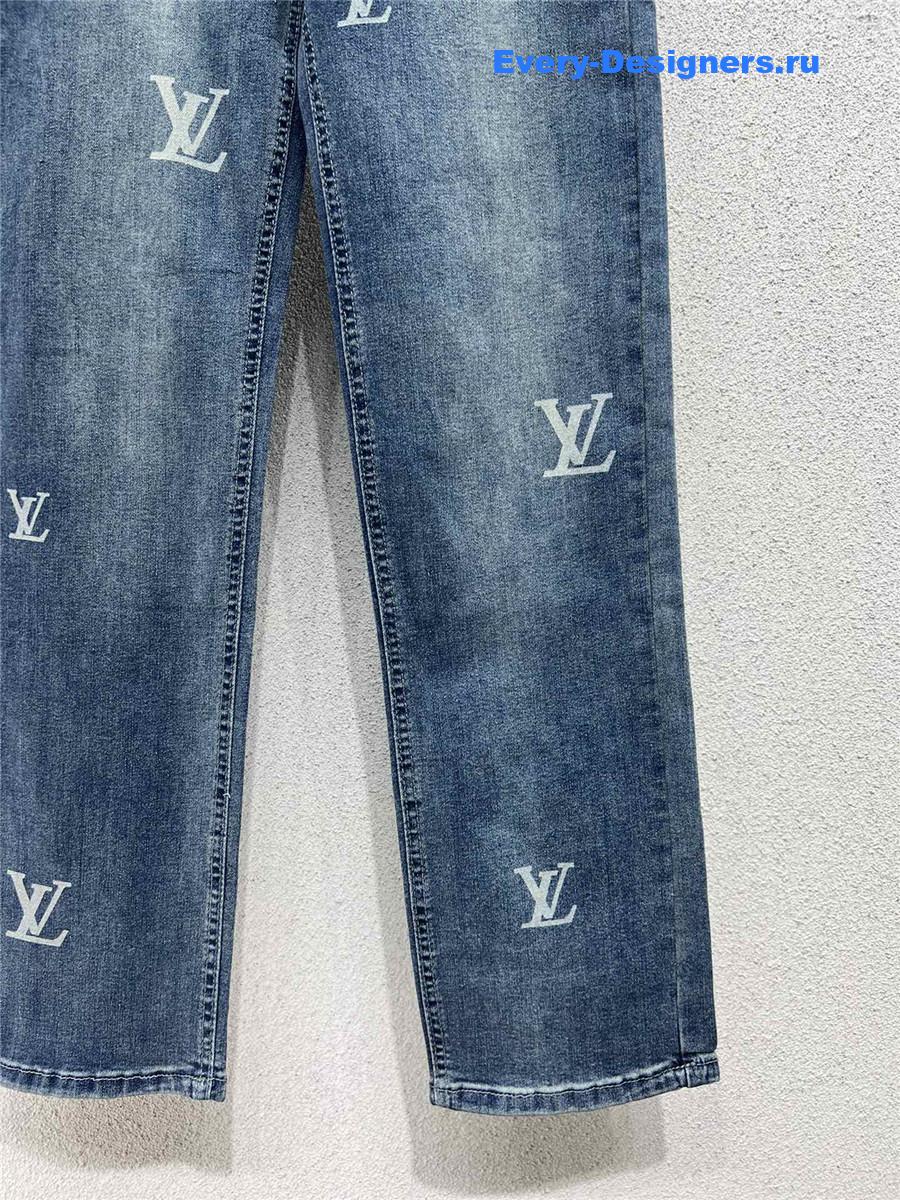 l0vis Vvtt0n lv denim straight trousers