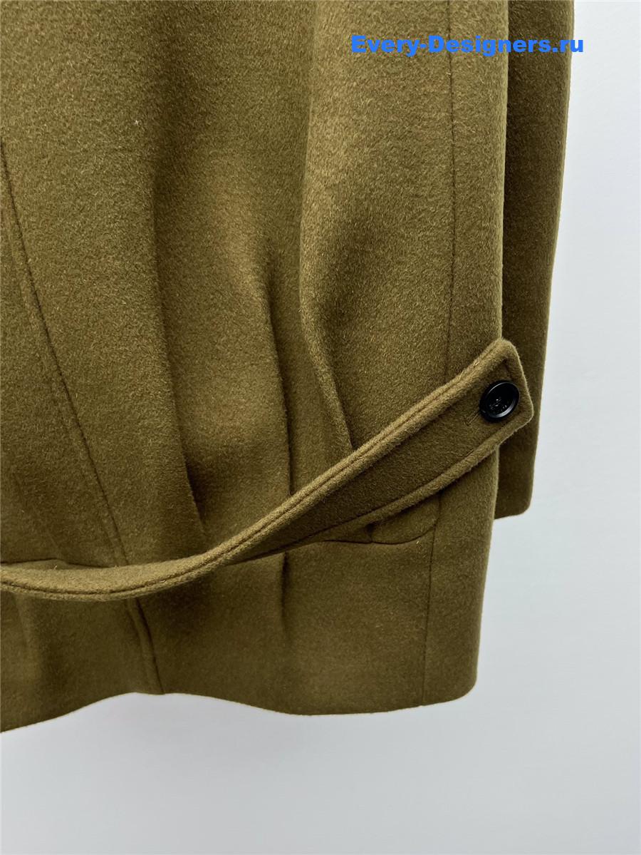 Y51 cocoon wool coat