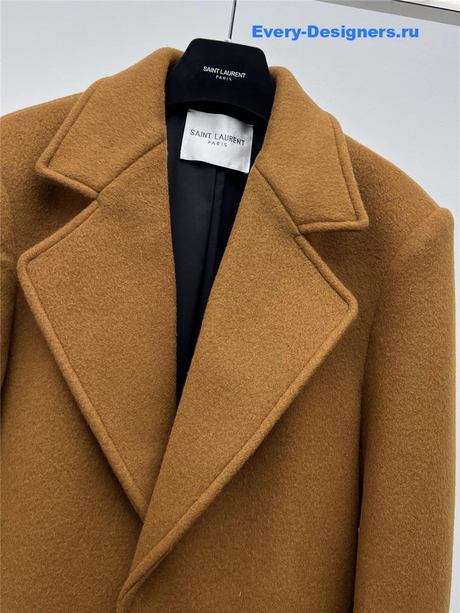 Y51 cocoon wool coat