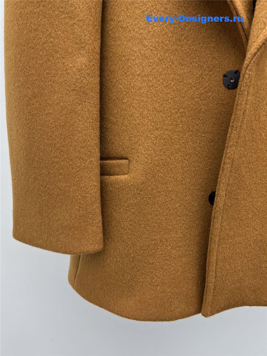 Y51 cocoon wool coat