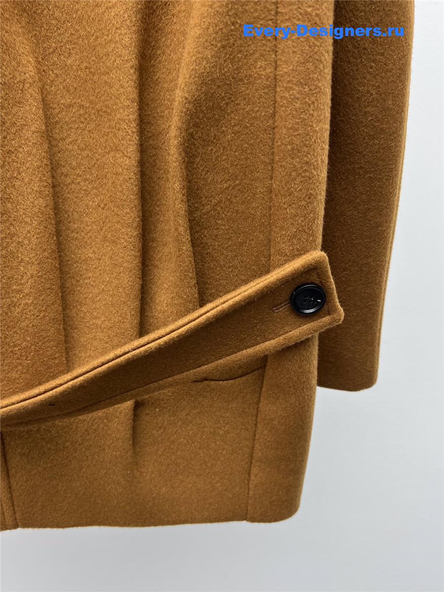 Y51 cocoon wool coat