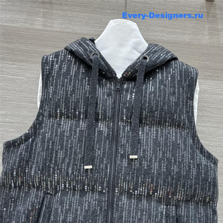 BC Cashmere Shell Goose Down Vest