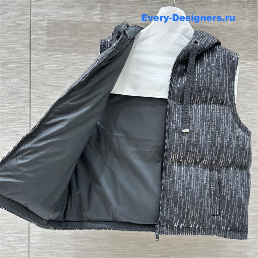 BC Cashmere Shell Goose Down Vest