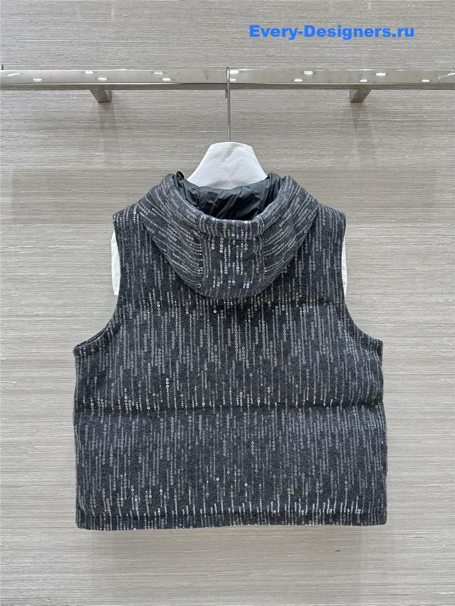 BC Cashmere Shell Goose Down Vest