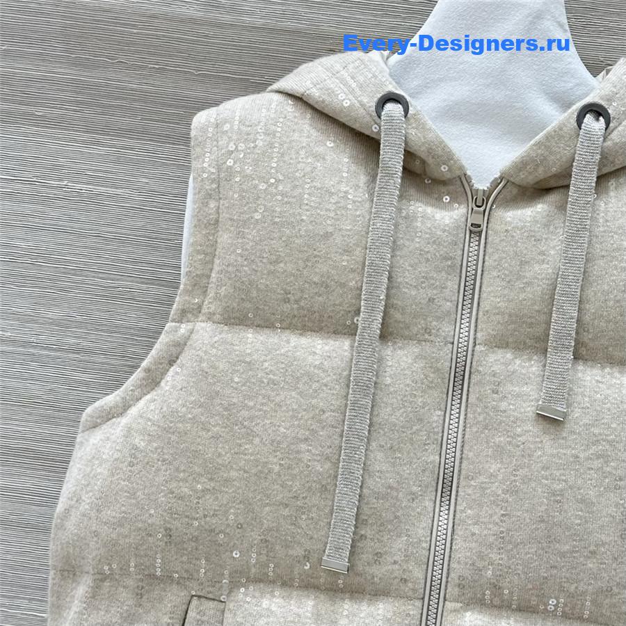 BC Cashmere Shell Goose Down Vest