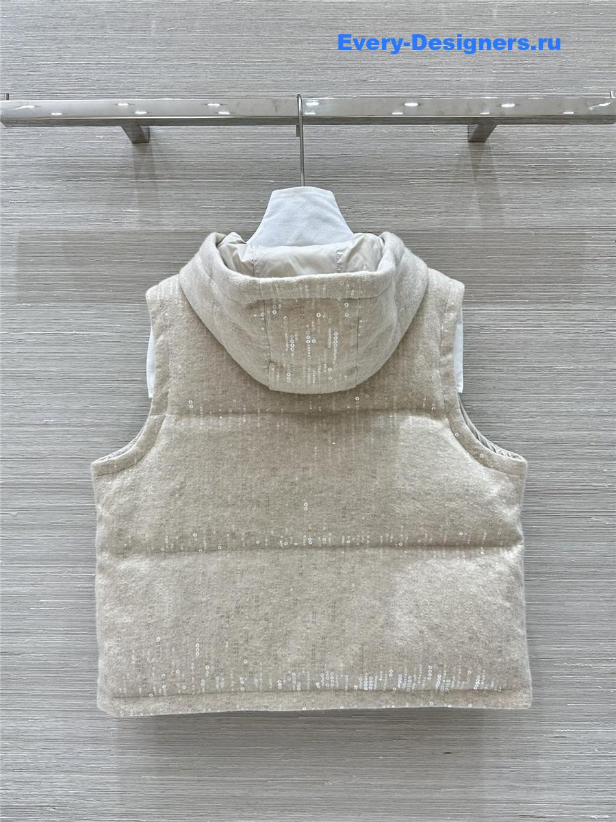 BC Cashmere Shell Goose Down Vest