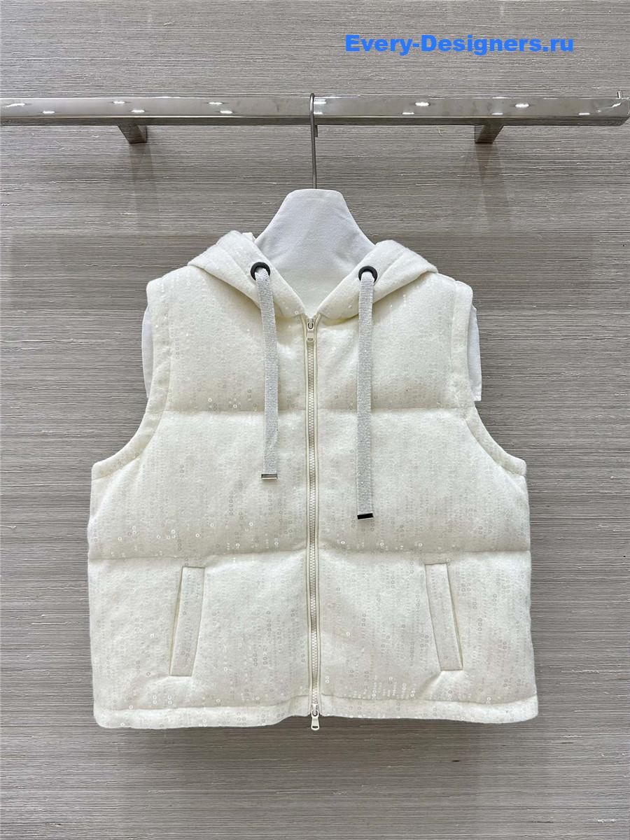 BC Cashmere Shell Goose Down Vest