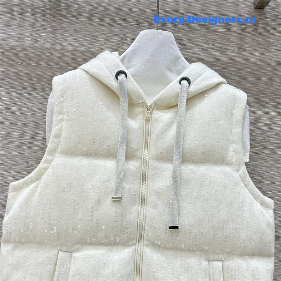 BC Cashmere Shell Goose Down Vest