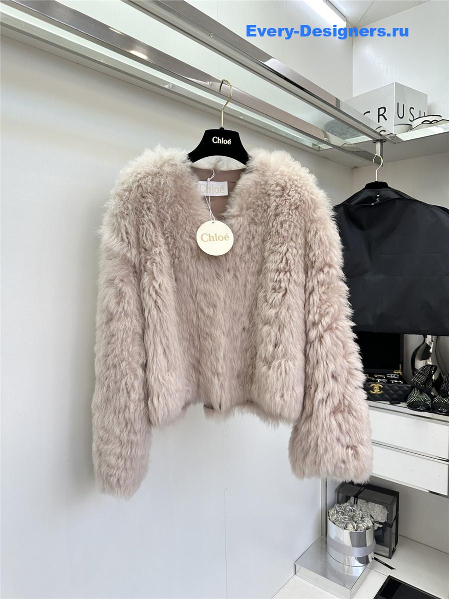 Chloé shearling coat