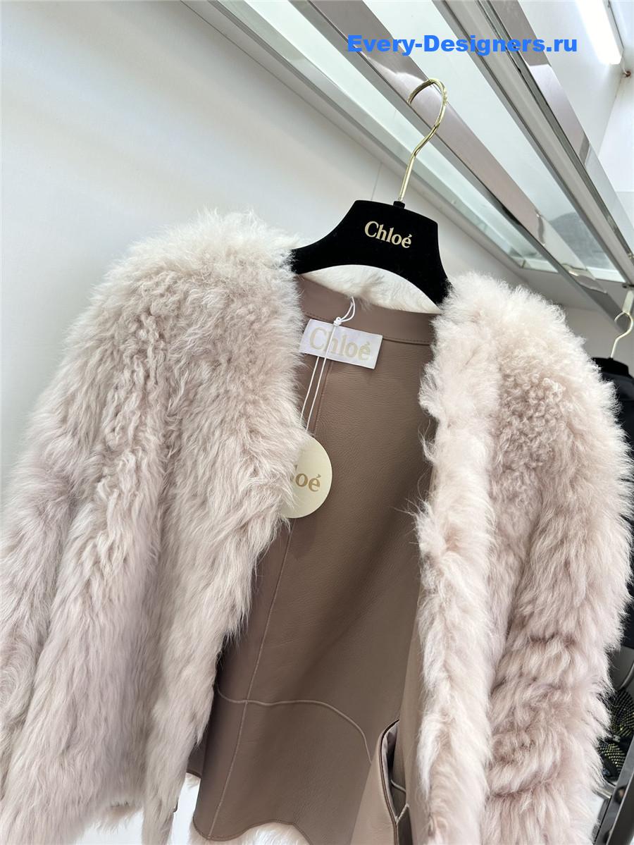 Chloé shearling coat