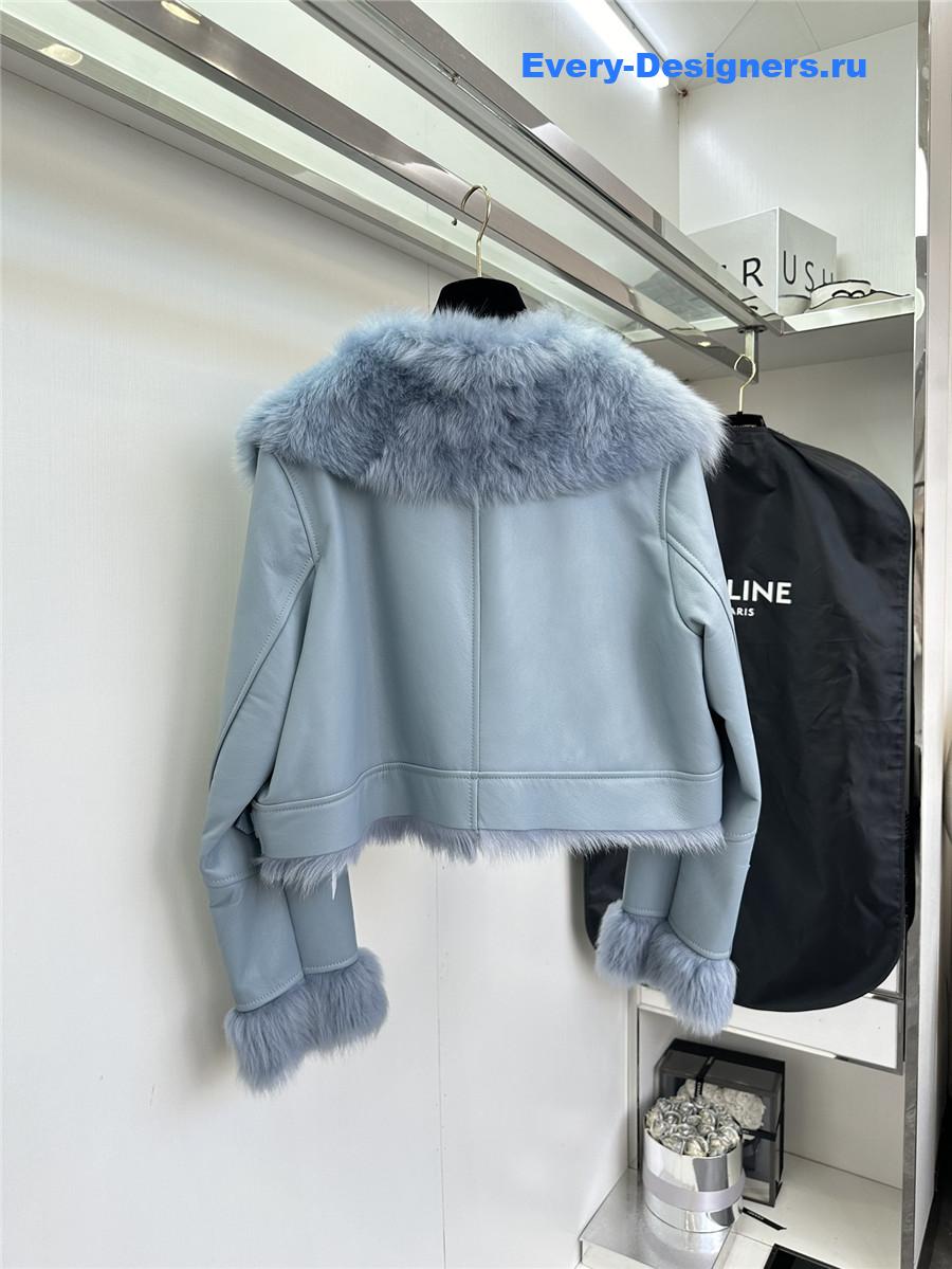 Ce1i*e shearling coat