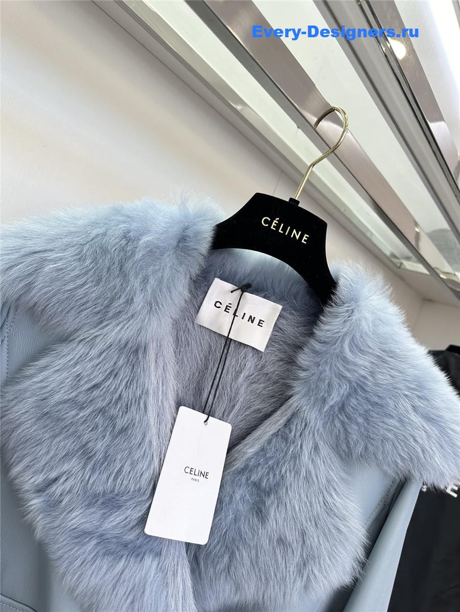 Ce1i*e shearling coat