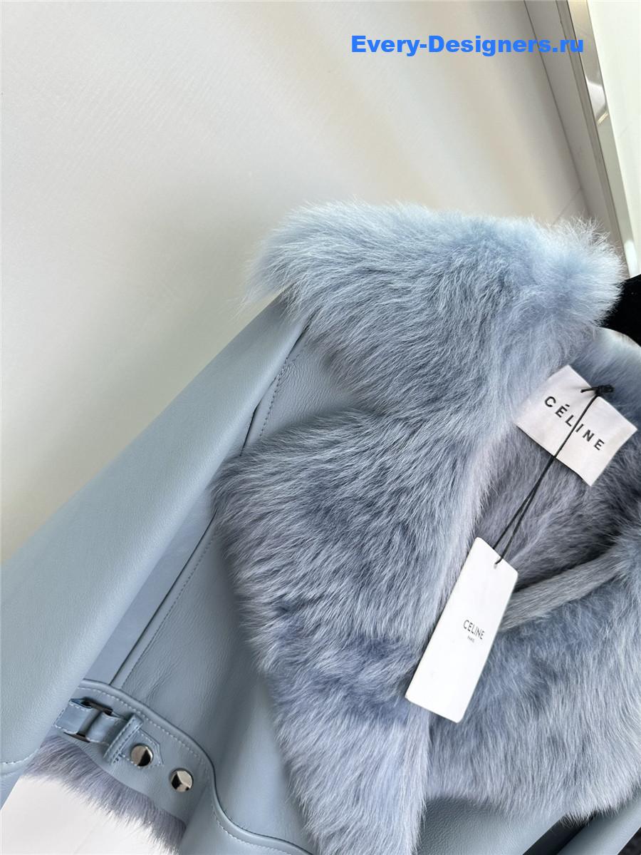 Ce1i*e shearling coat