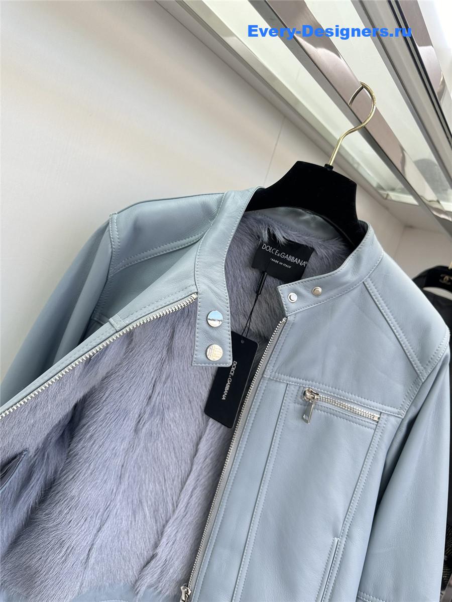 Dolce & Gabbana d&g fur coat