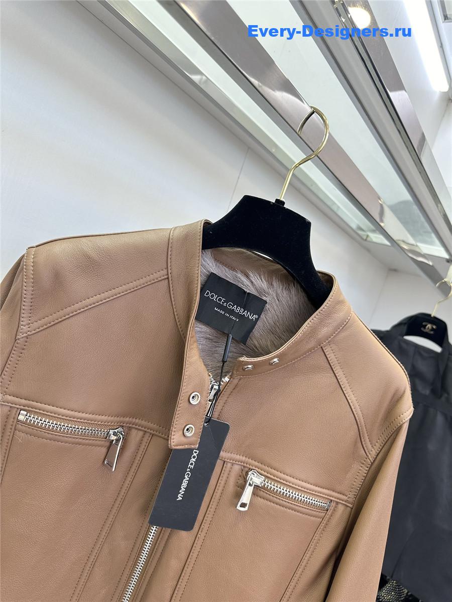 Dolce & Gabbana d&g fur coat