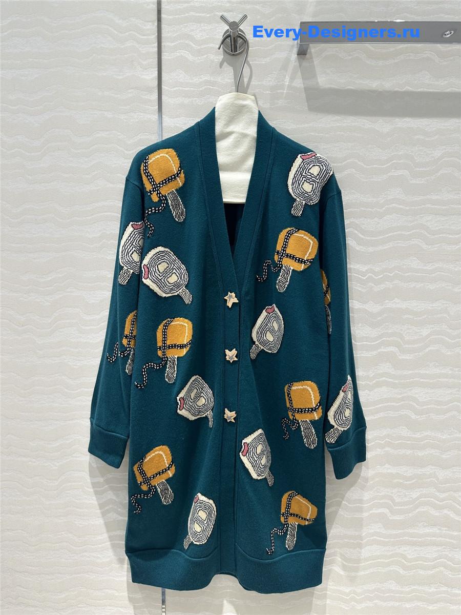 H**me5 long cardigan jacket