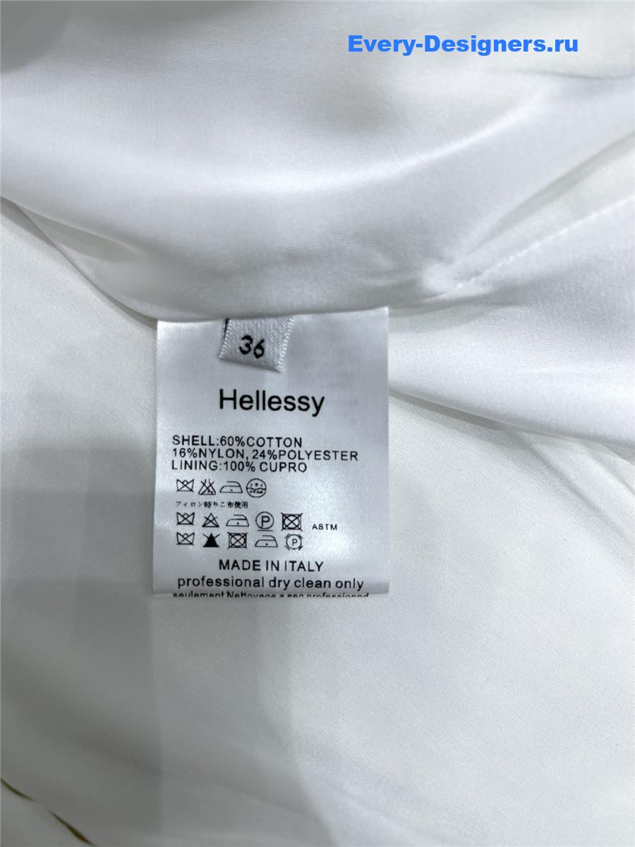 Balmain ruffle pocket tie blazer