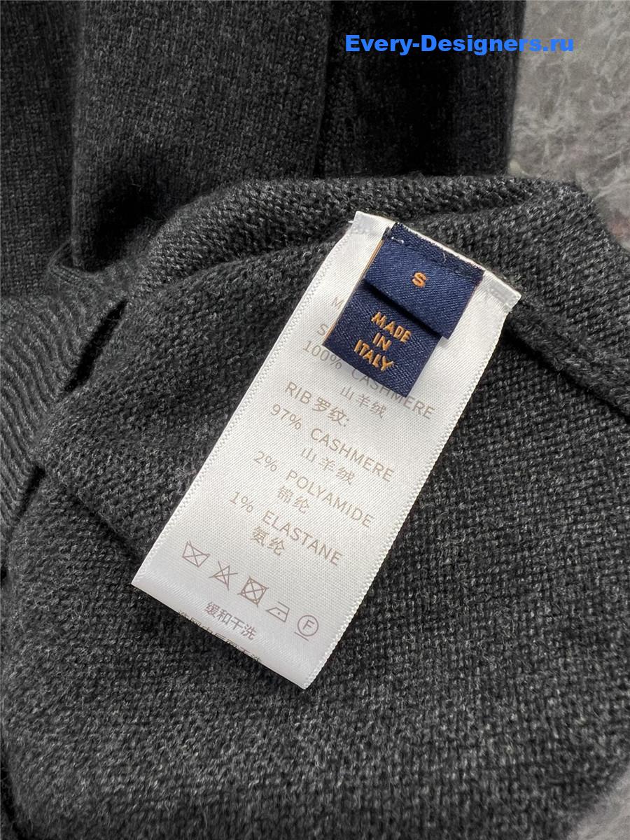 l0vis Vvtt0n cuffs cashmere sweater grey