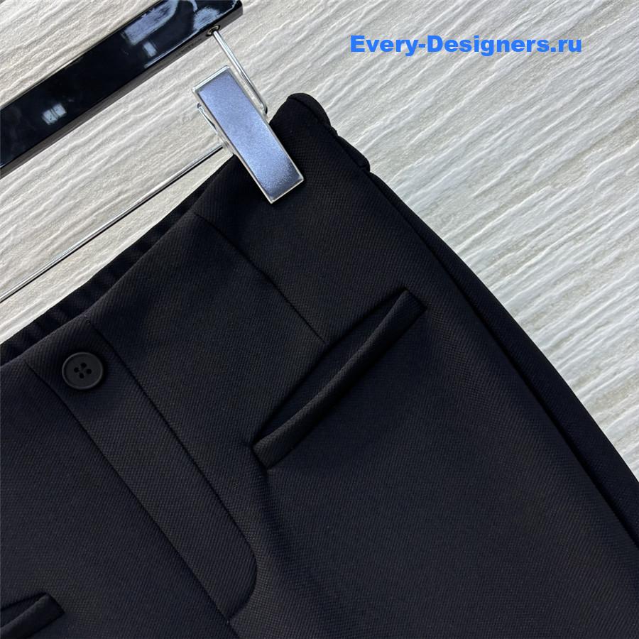 Va1e*ntin0 thick straight pants