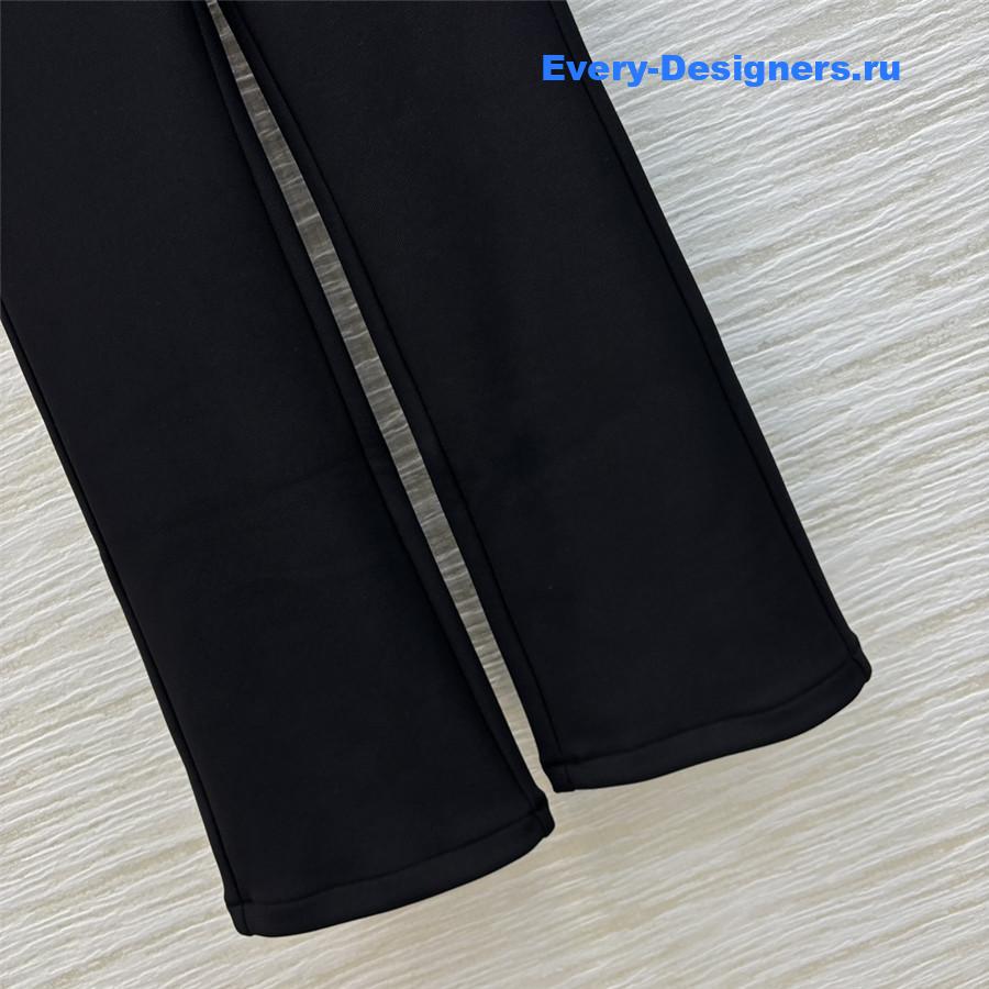 Va1e*ntin0 thick straight pants