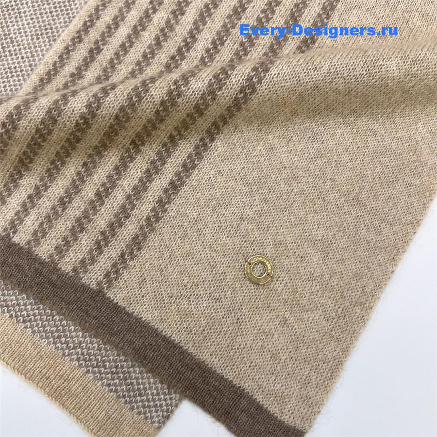 L0r0 P1ana pure cashmere colorblock long scarf