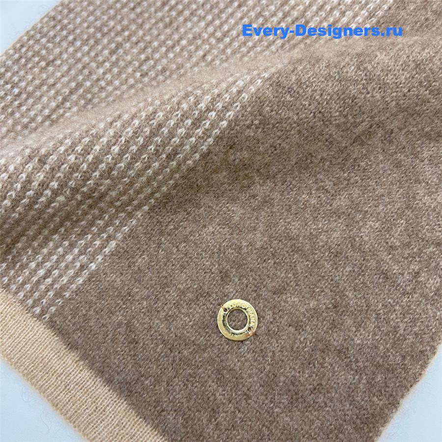 L0r0 P1ana pure cashmere colorblock long scarf