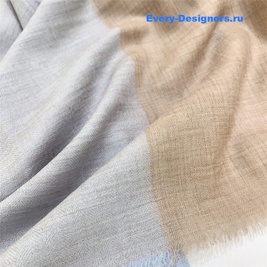 L0r0 P1ana ring velvet colorblock long scarf