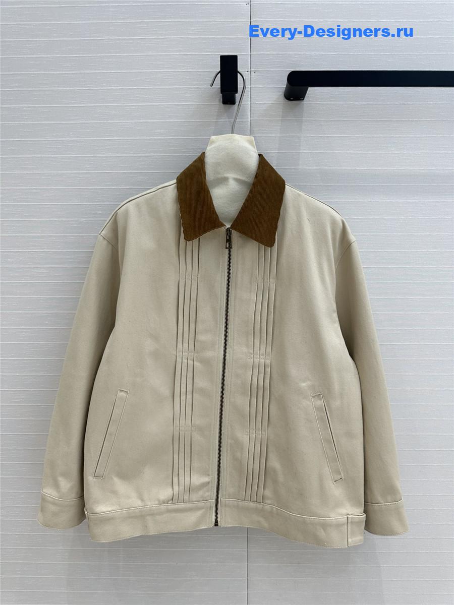 L0ew* corduroy lapel barn coat