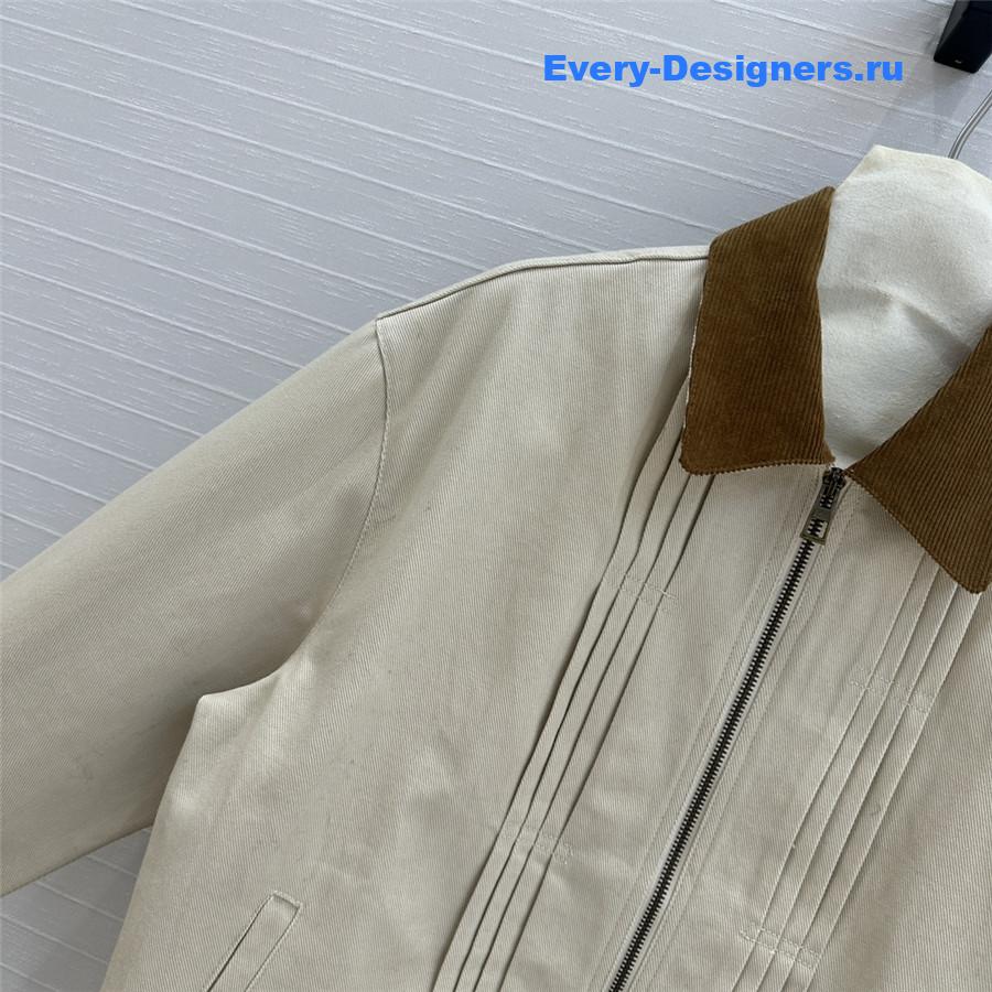 L0ew* corduroy lapel barn coat