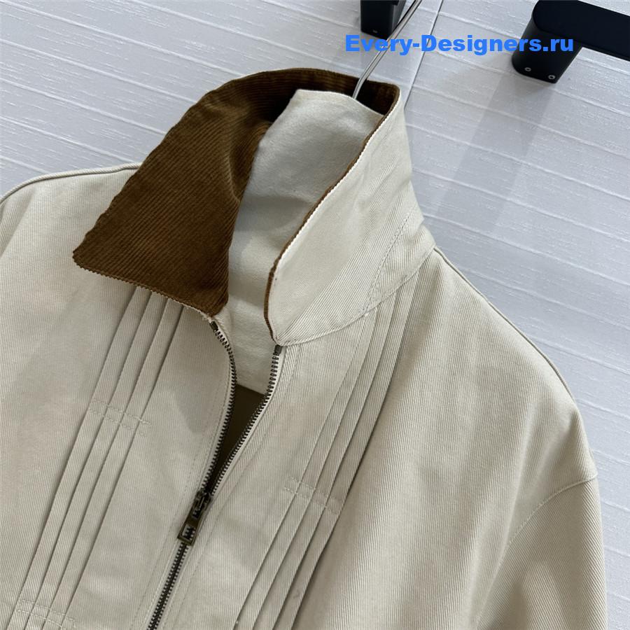 L0ew* corduroy lapel barn coat