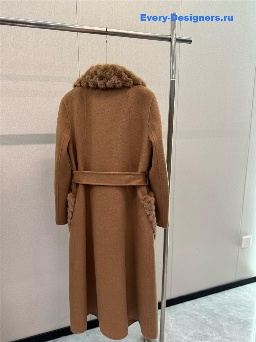 Vanitoo mid-length cashmere coat