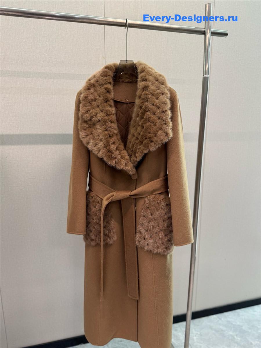 Vanitoo mid-length cashmere coat