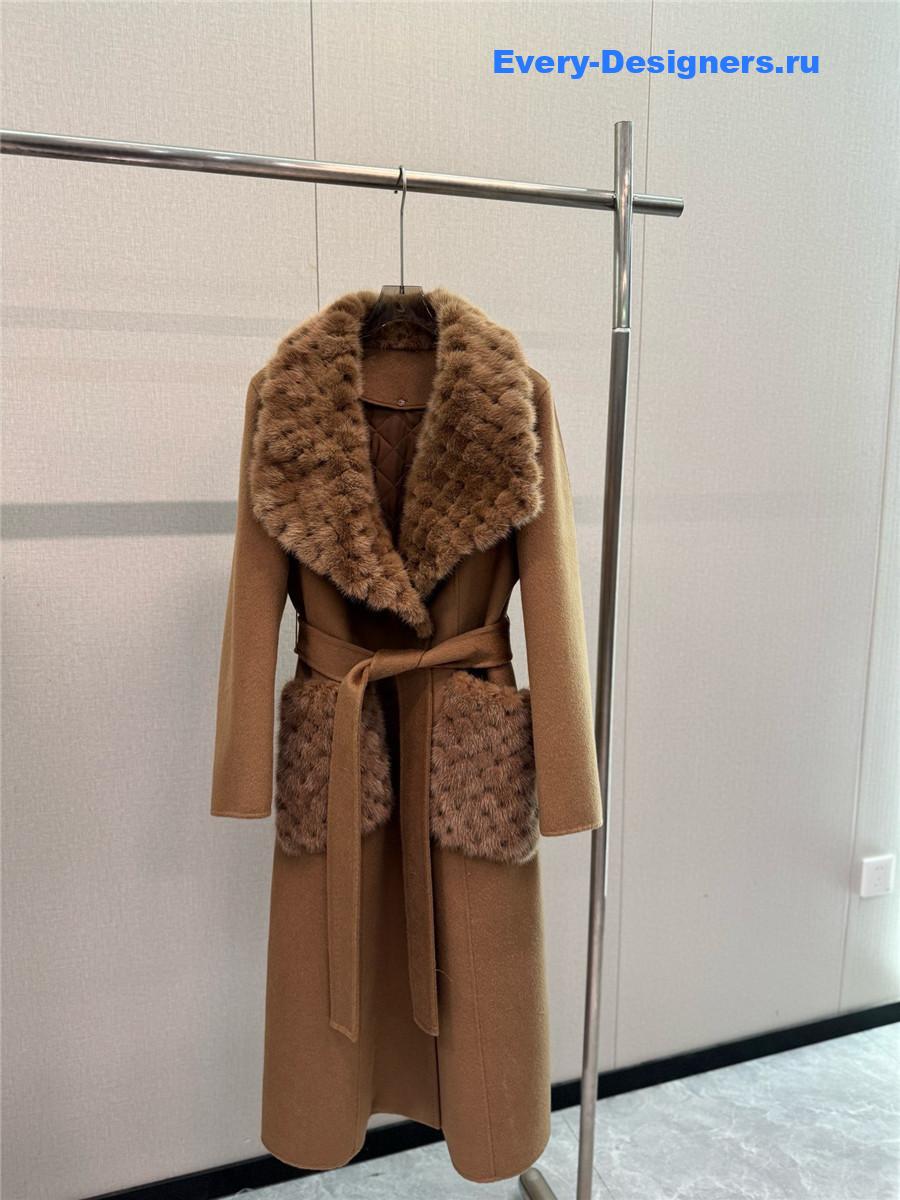 Vanitoo mid-length cashmere coat