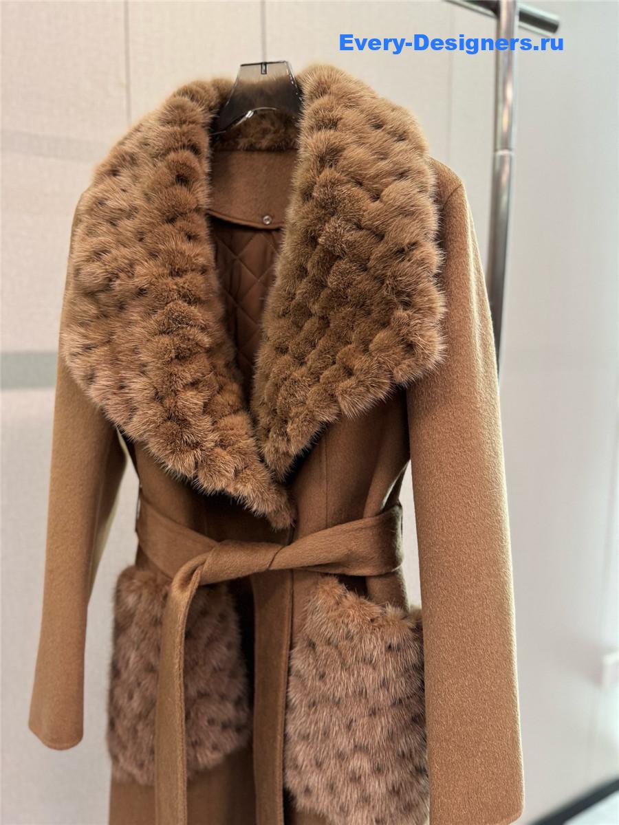 Vanitoo mid-length cashmere coat