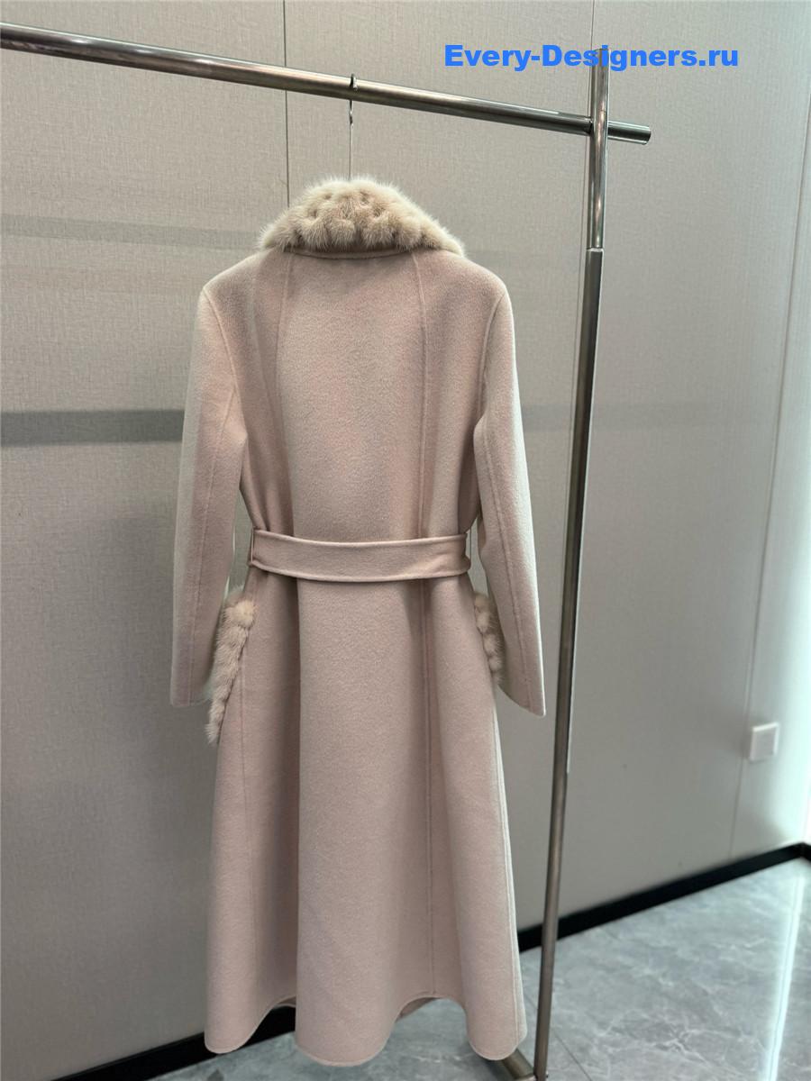 Vanitoo mid-length cashmere coat