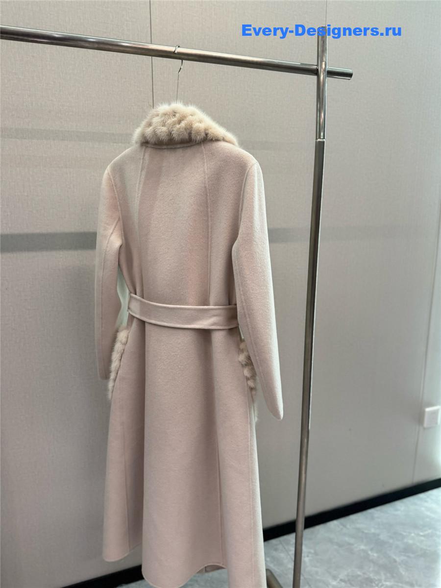 Vanitoo mid-length cashmere coat