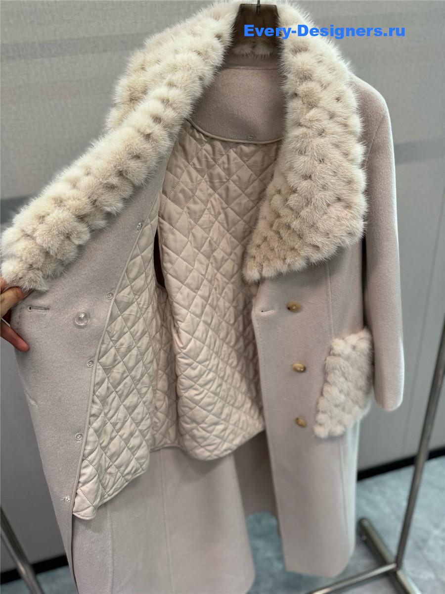 Vanitoo mid-length cashmere coat